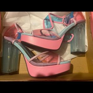 Sexy Barbie sandals never worn
